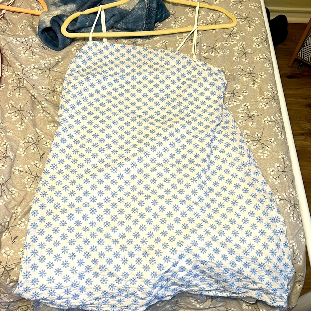 Beautiful mini dress ,spaghettini straps ,casual